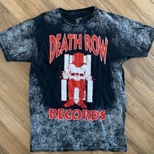 Oversized Death Row Records Hip Hop Rapper T-Shirt